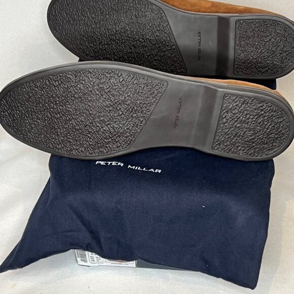Peter Millar Brown Suede Loafers main image 4